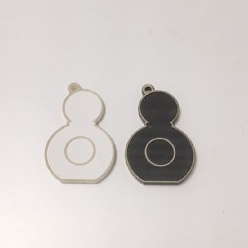 香水ボトル（丸型） | デコパーツ75