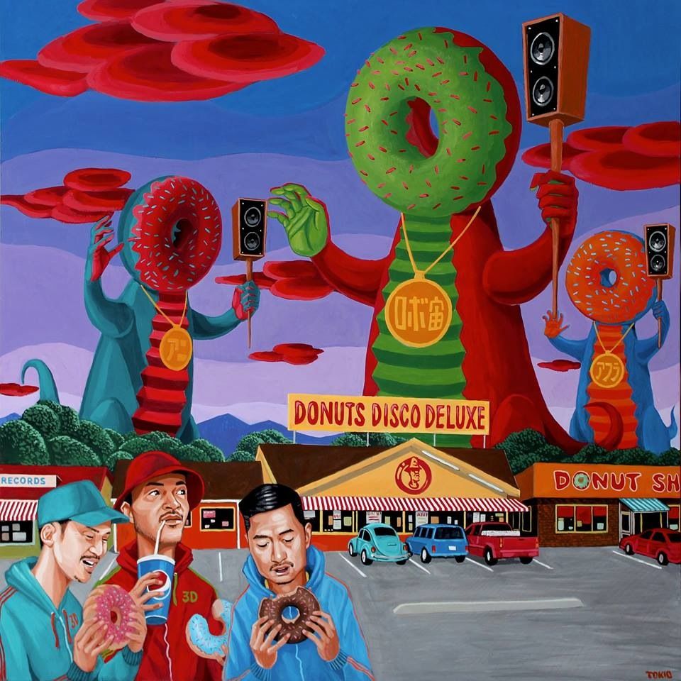Donuts Disco Deluxe 6枚セット ANI ロボ宙 AFRA Donuts Disco Deluxe Mix CD #3D-005 | Always Fresh