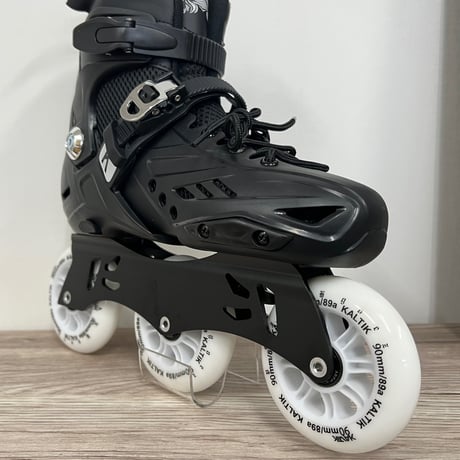 【フレーム,ウィールセット（ブーツなし）】Kaltik K Skates 90mm 3輪