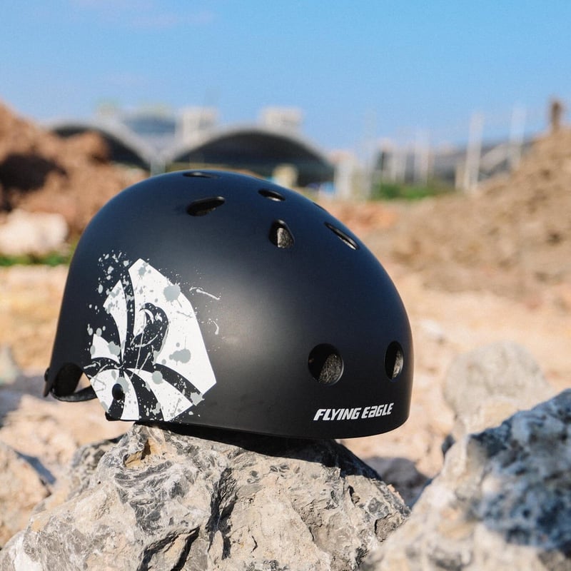 TSG マットブラック ヘルメット fly FLYING EAGLE ZEUS ヘルメット マットブラック | SENARAMP（店舗は予