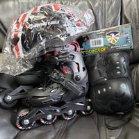 Flying Eagle NT2 Black プロテクター・ヘルメットセット