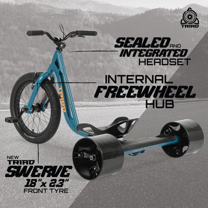 TRIAD Trike CounterMeasure 4 - Blue | SENARAMP（