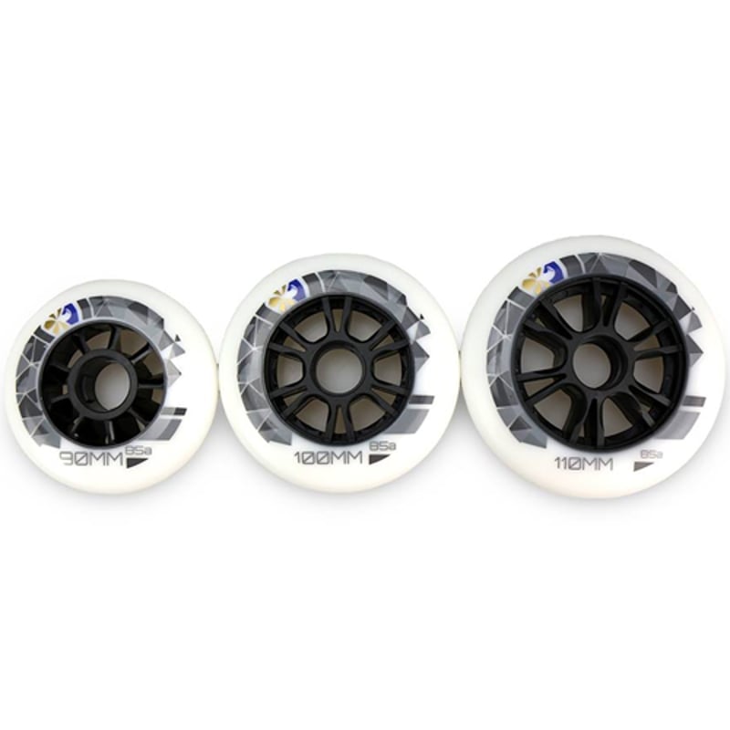 インラインスケート BIGウィール 85A 6個セット 110mm Amazon | 85A インラインスケートホイール ローラーブレード