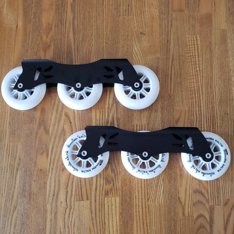 【フレーム,ウィールセット（ブーツなし）】Kaltik K Skates 90mm 3輪