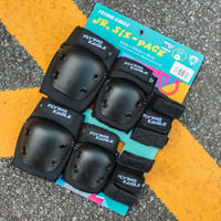 FLYING EAGLE Valiant Pro Jr Protective Gear Black