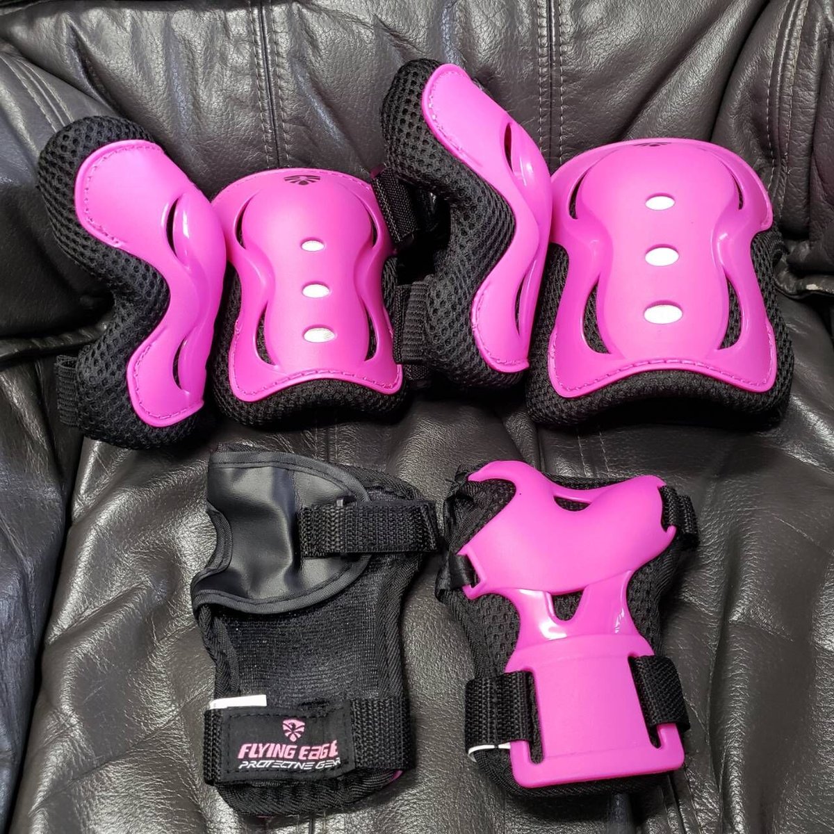 Flying Eagle NT2 Pink purple プロテクター・ヘルメットセット |