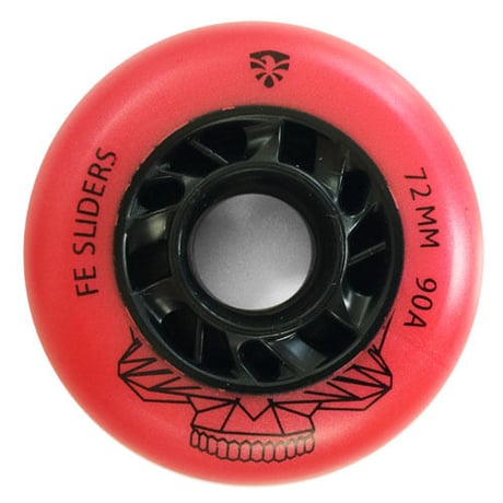 FLYING EAGLE Sliders Red ウィール 90A 72mm/76mm/80mm 1個