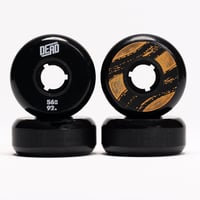 DEAD Wheels Team BLACK/ORANGE 56mm92a 4個セット