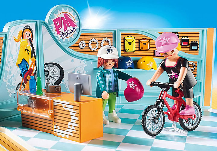 PLAYMOBIL 9402 Bike & Skate Shop | SENARAMP（店舗は