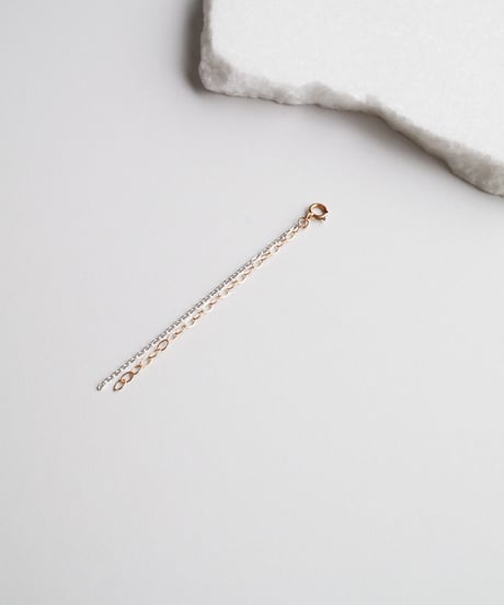 GOLD SILVER CHAIN EARRING CATCH