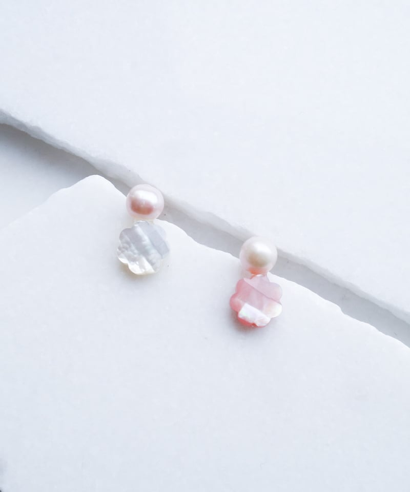 アクセサリー malco. Pearl flower pierce アクセサリー malco. Pearl flower pierce malco. Pearl flower