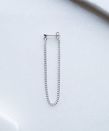 QRU SILVER CHAIN PIERCE