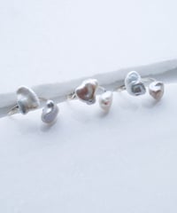 PEARL SILVER FORK RING