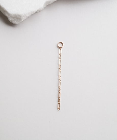 GOLD CHAIN EARRING PARTS