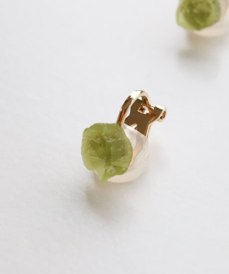 GEM EARRING PERIDOT