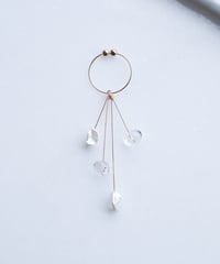 PEARL DROP EARRING THREE