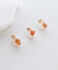 GEM EARRING CITRINE