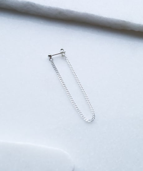 QRU SILVER CHAIN PIERCE