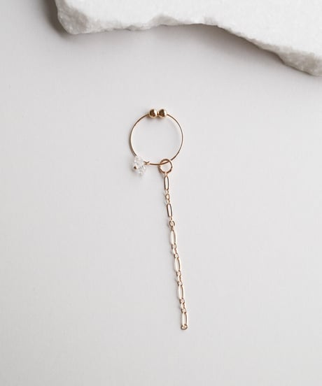 GOLD CHAIN EARRING PARTS