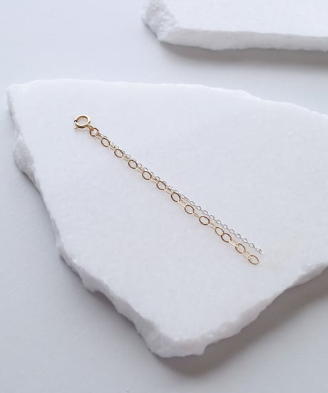 GOLD SILVER CHAIN EARRING CATCH