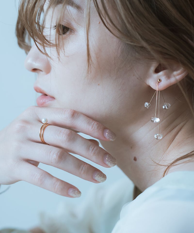 アクセサリー jentlouis drop pierce Drop Pierce 【Silver925】 – FLÜGEL