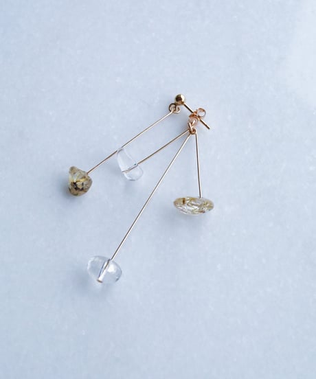 【限定カラー】DROP Pierce THREE LIMITED GOLD