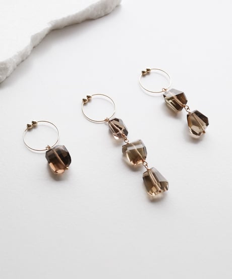 HQ ONE EARRING SMORKY