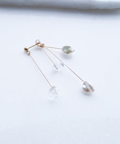 PEARL DROP PIERCE THREE