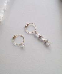 Herkimer CLAN EARRING SET