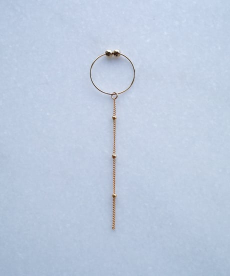 STATION CHAIN EARRING
