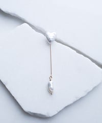 HEART PEARL FLOW PIERCE