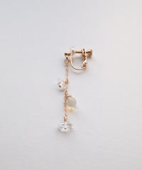 HARKIMER OPAL SHORT EARRING