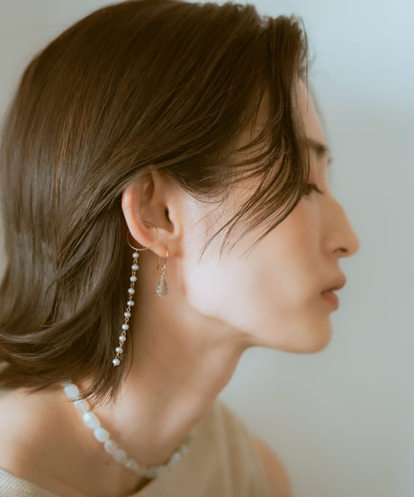 PEARL CLAN LONG EARRING