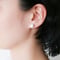 SIMPLE BAROQUE PEARL PIERCE