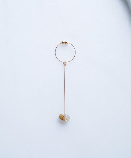 【限定カラー】DROP Earring ONE LIMITED GOLD