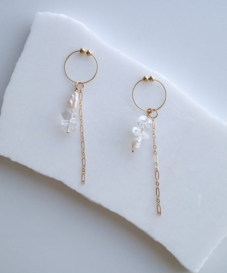 Mini SUI CHAIN EARRING