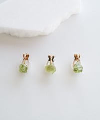 GEM EARRING PERIDOT
