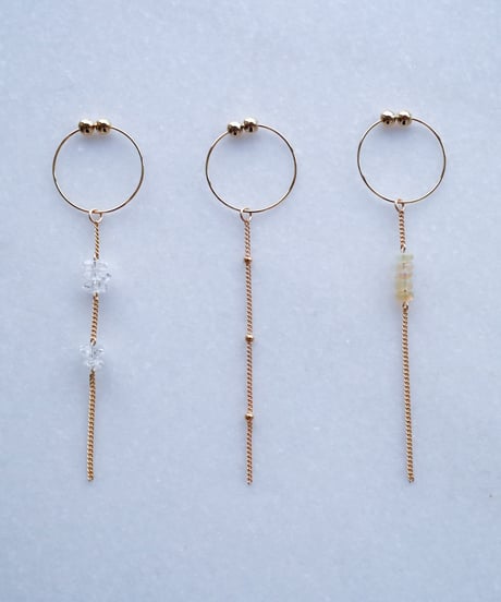 STATION CHAIN EARRING