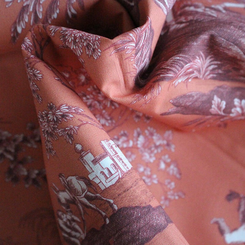 パリ直買付 トワルドジュイ天使 オレンジ | Maison riche