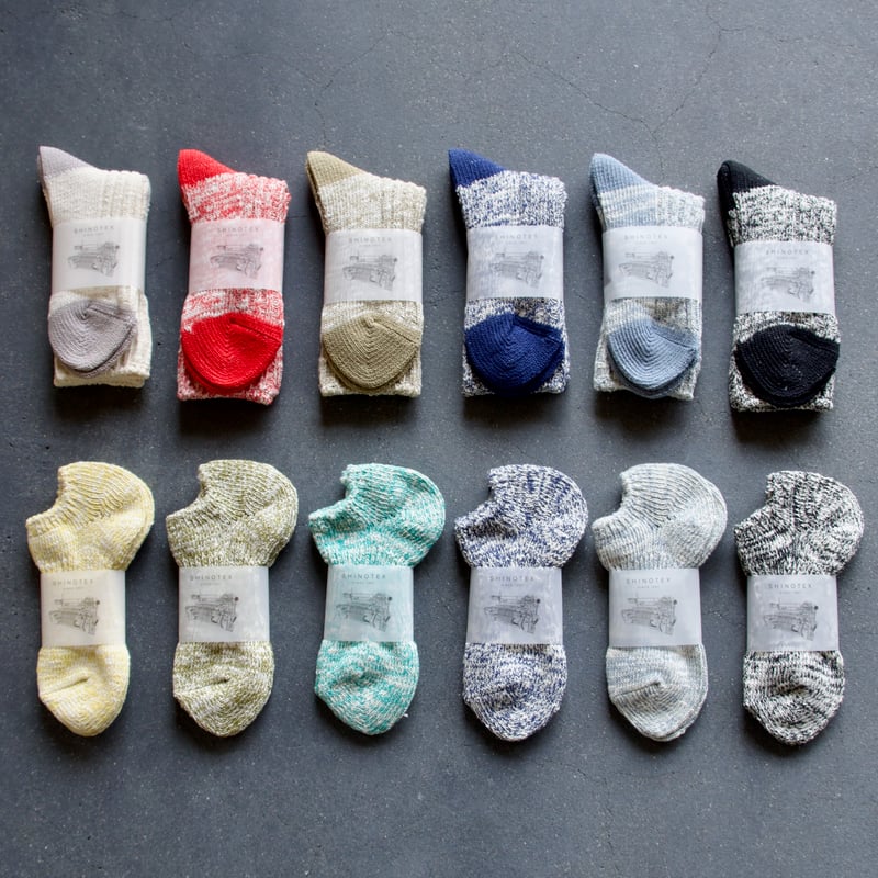 アンクル丈ローゲージソックス（篠原テキスタイル ORIGINAL） | 【公式