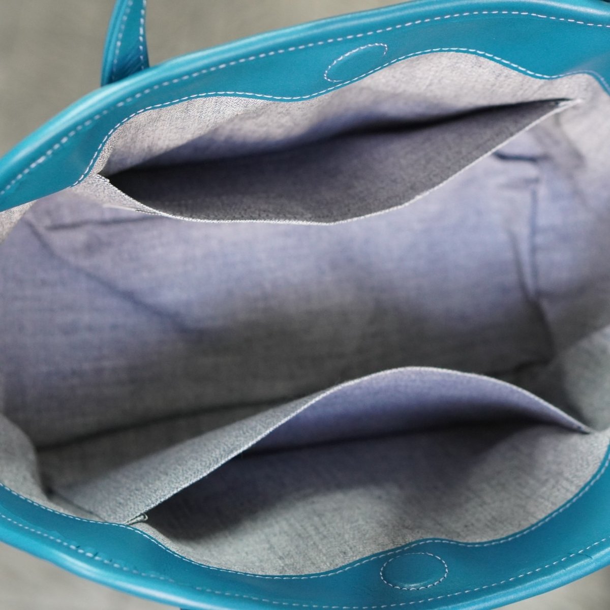 新作トートS#⁂サンプル価格品＃ESTRELA-ターコイズブルー