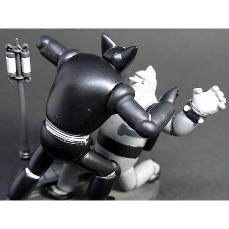 タイムスリップグリコ第1弾　02.「鉄人28号対ブラックオックス」モノクロ版