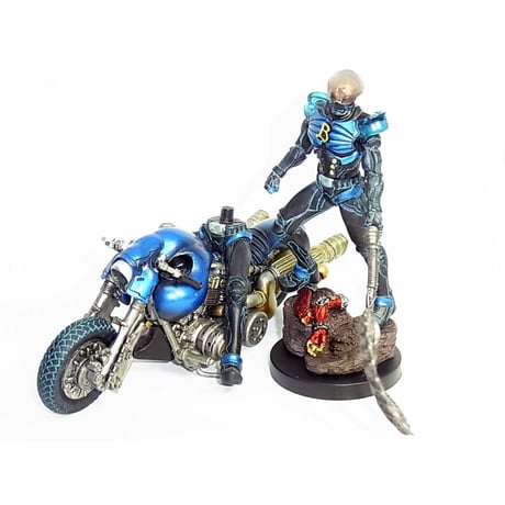 S.I.C.匠魂 SPECIAL　ブルーハカイダー & ハカイダーバイク 【ブルーカラー】