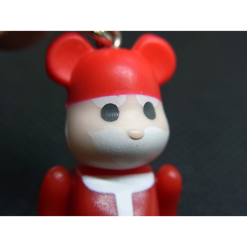 2002年 モスバーガー・BE@RBRICK クリスマス限定ストラップ 2002年 モスバーガー・BE@RBRICK クリスマス限定ストラップ