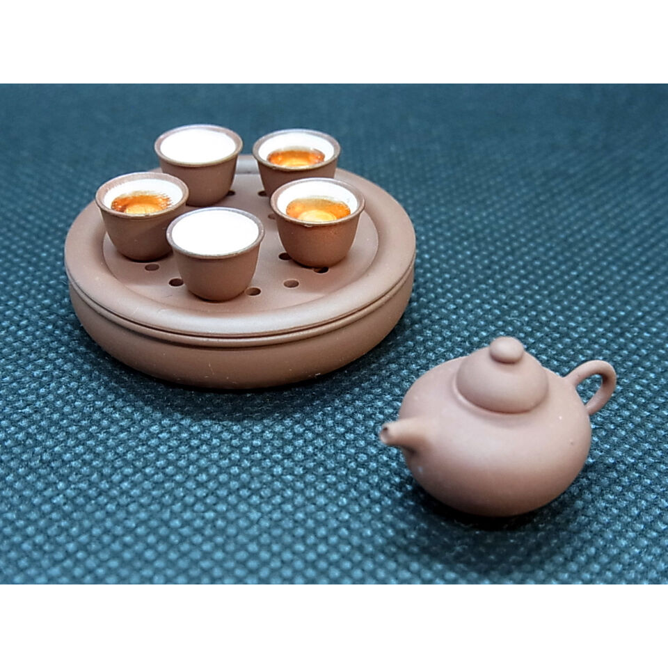 サントリー烏龍茶　満漢全席 中国宮廷料理　海洋堂フィギュアコレクション 海洋堂 サントリー烏龍茶 満漢全席 中国宮廷料理フィギュア