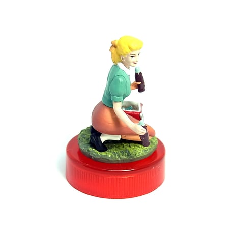 コカ・コーラグラフティ　06.ピクニッククーラーと女性【未開封品】