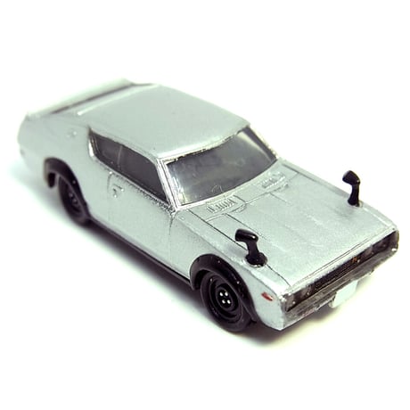 タイムスリップグリコ第2弾　09.スカイライン C110型（ケンメリ）色違いシークレット　シルバーver