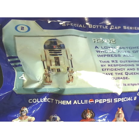 スターウォーズ・エピソードⅠ「R2-D2」 スペシャルボトルキャップ