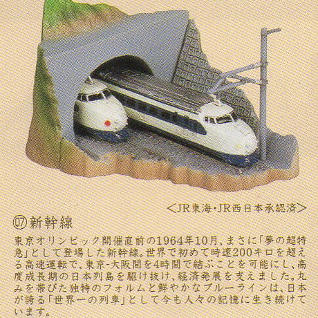 タイムスリップグリコ第4弾　07.新幹線【未開封品】