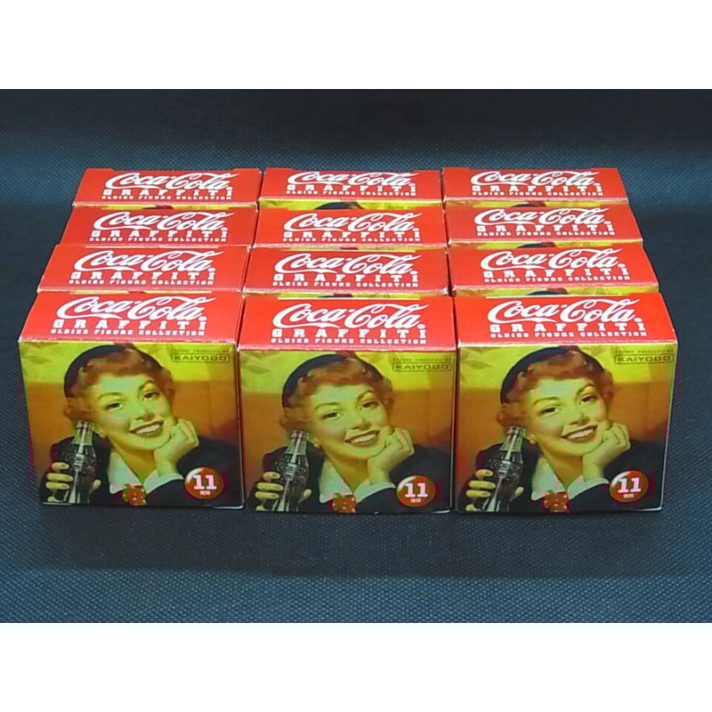 コカ・コーラ　グラフィティ　海洋堂製　フルコンプリート 11種＋シークレット コカ・コーラグラフティ（全11種+シークレット1種）コンプリート